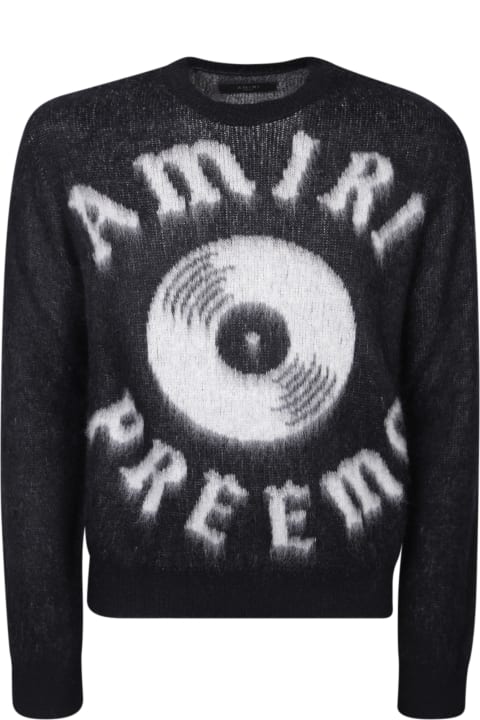 メンズ ニットウェア AMIRI Preemo Black Sweatshirt