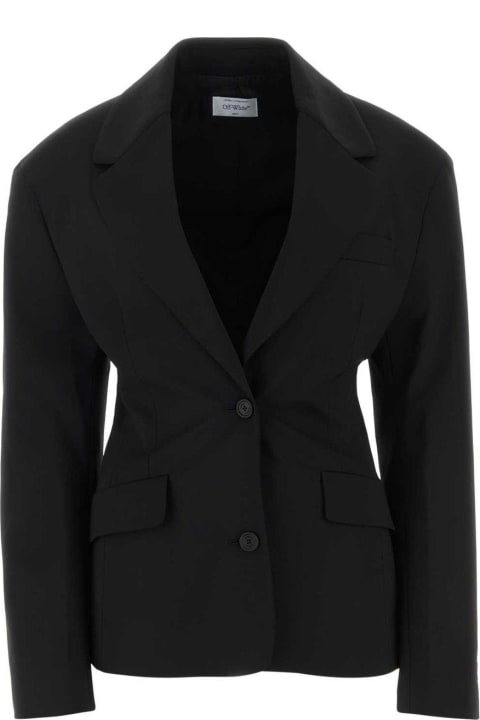Coats & Jackets for Women Off-White Buttoned Blazer
