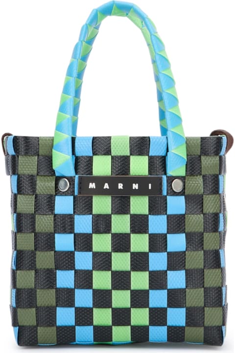 Marni for Kids Marni Mw55f Micro Basket Bag With Strap