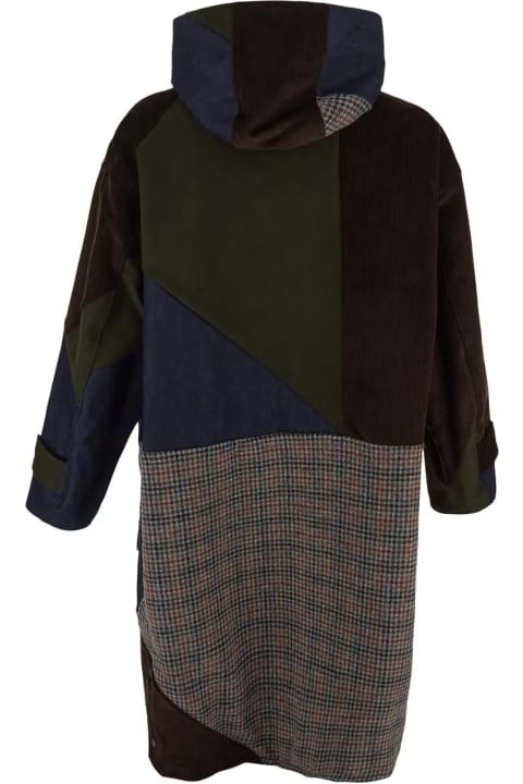 Baracuta Coats & Jackets for Men Baracuta Patchwork Duffle Coat