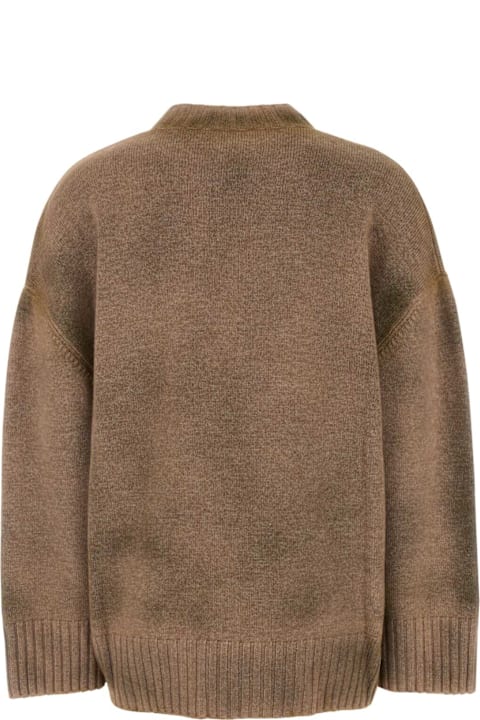 The Attico سترات لـ السيدات The Attico Biscuit Wool Blend Sweater