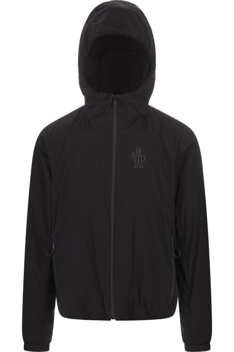 Moncler Grenoble Coats & Jackets for Men Moncler Grenoble Black Bissen Hooded Jacket
