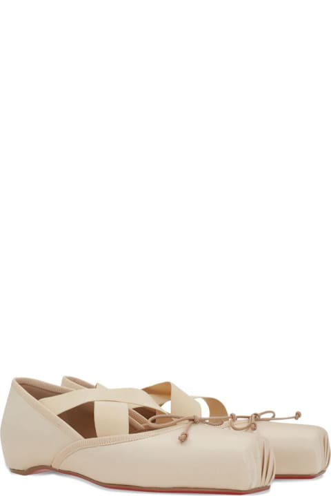 Christian Louboutin Cassiastic Crepe Ballets