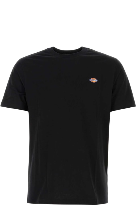 Dickies for Men Dickies Black Cotton T-shirt