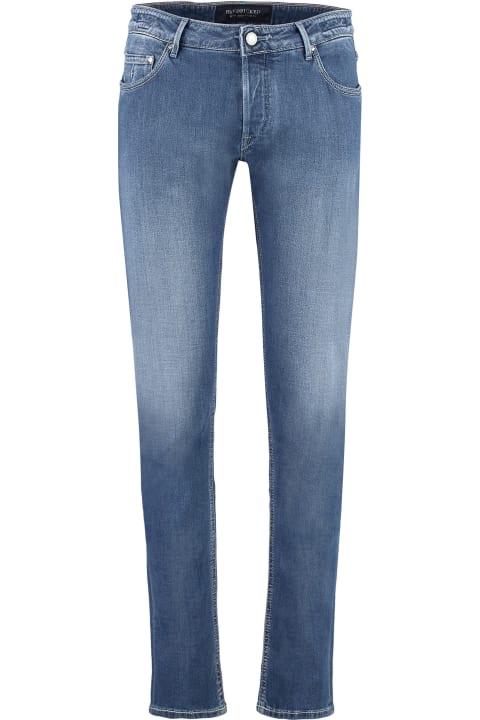 Hand Picked for Women Hand Picked 5-pocket Straight-leg Jeans