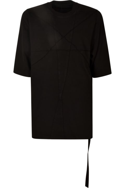 Fashion for Women Rick Owens Stitch Detail Oversize T-shirt