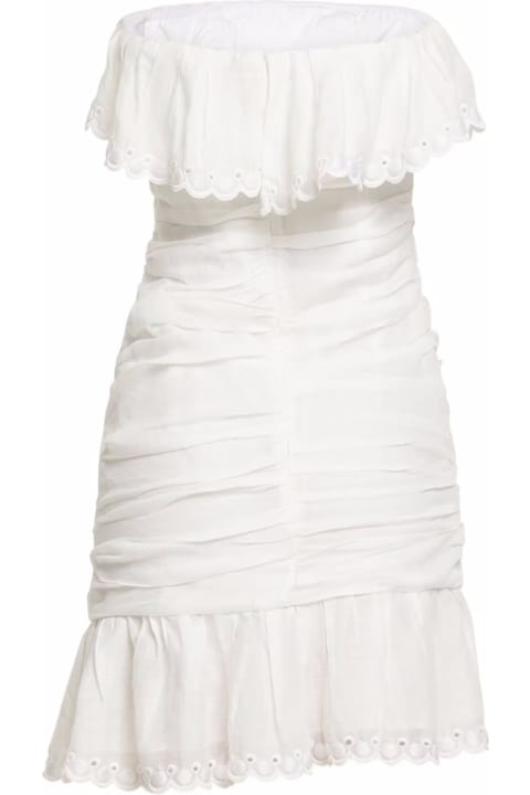 Dresses Sale for Women Isabel Marant White Ramie Minidress