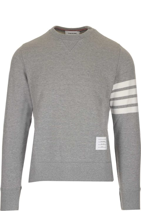 Homeware Thom Browne Grey '4-bar' Sweatshirt