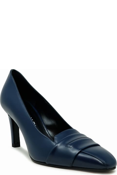 Lella Baldi أحذية كعب عالٍ لـ السيدات Lella Baldi Lella Baldi Lt2473sb Laredo Navy Leather Pumps