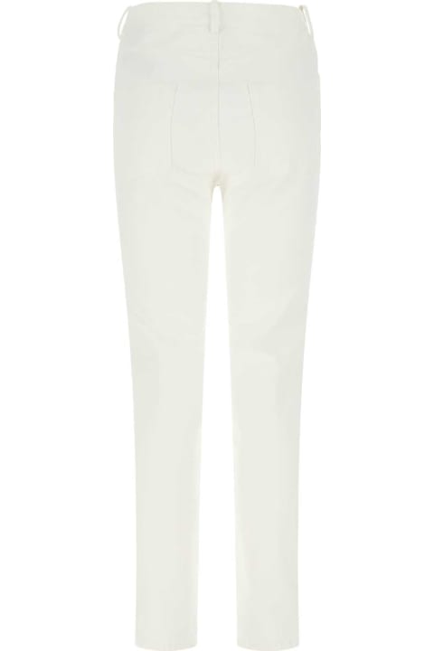 Ann Demeulemeester Pants & Shorts for Women Ann Demeulemeester White Denim Lou Jeans