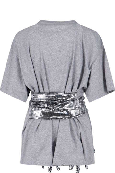 أدوات منزلية MM6 Maison Margiela Gloves Crewneck T-shirt