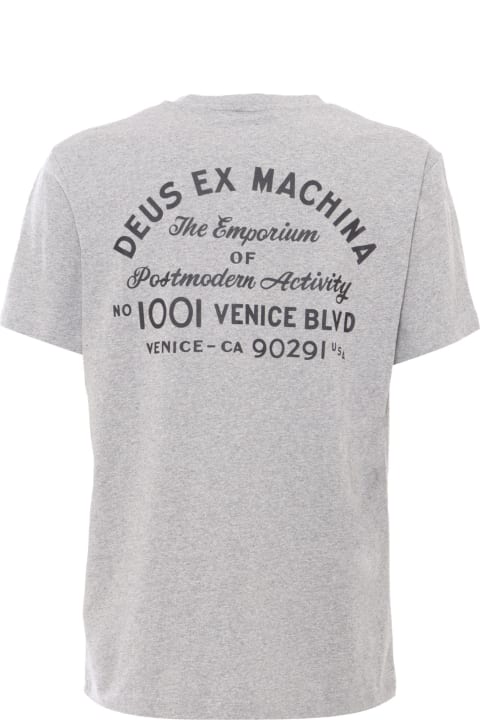 Deus Ex Machina Men Deus Ex Machina Gray Venice T-shirt