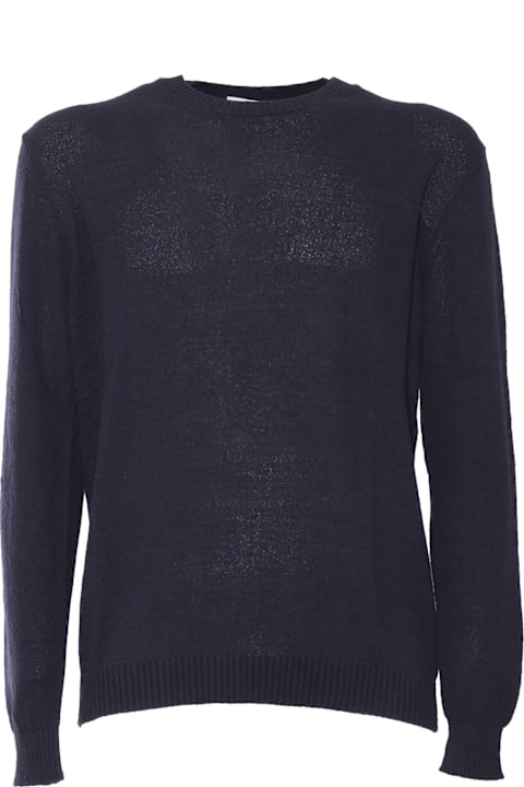 Settefili Cashmere for Women Settefili Cashmere Boucl Long Sleeve Crewneck Sweater