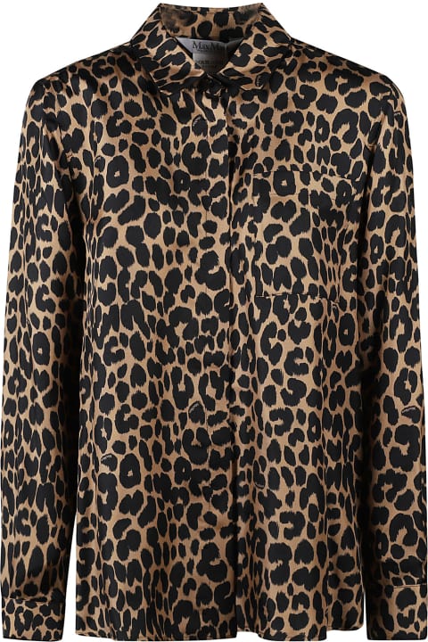 Topwear for Women Max Mara Animal Print Shirt