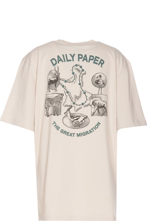 Daily Paper Topwear for Men Daily Paper Migration T-shirt