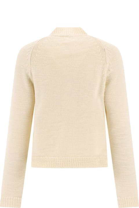 Sweaters Sale for Women Maison Margiela Zipped Knitted Cardigan