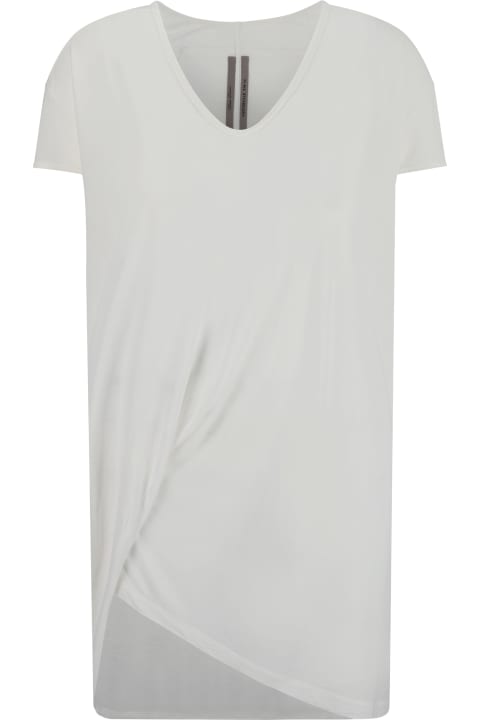 Rick Owens ملابس علوية لـ السيدات Rick Owens Hiked T-shirt