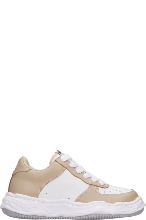 Wayne Sneakers In White Rubber/plasic