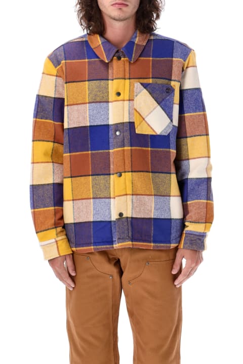 Timberland Coats & Jackets for Men Timberland Check Shirt Jacket
