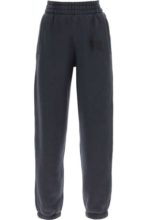 Fleeces & Tracksuits for Women Alexander Wang Joggers With Puff Logo