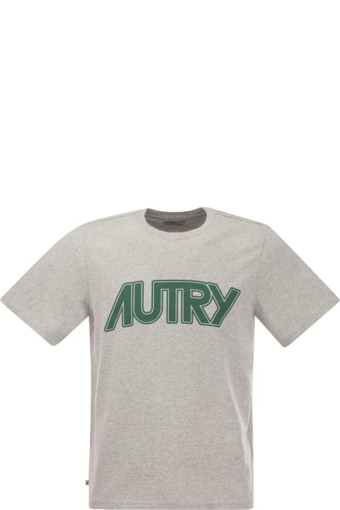 Fashion for Women Autry Crew-neck T-shirt With Front Logo
