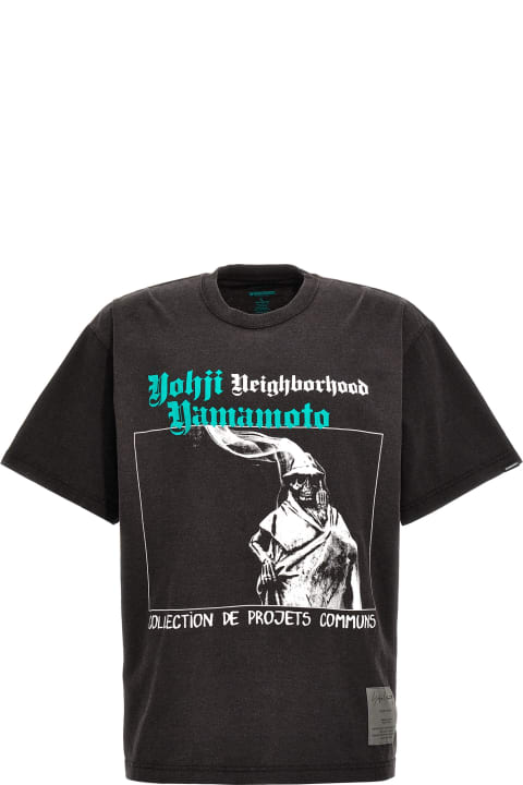 メンズ Yohji Yamamotoのトップス Yohji Yamamoto 'neighborhood' T-shirt