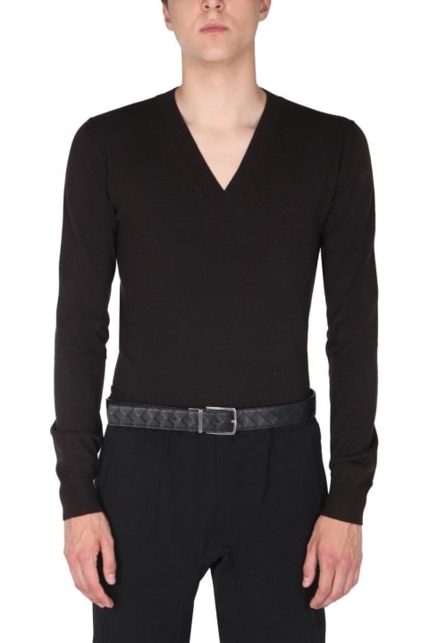 Homeware Bottega Veneta V-neck Knit Jumper