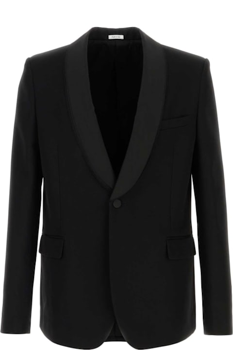 Alexander McQueen for Kids Alexander McQueen Black Wool Blazer