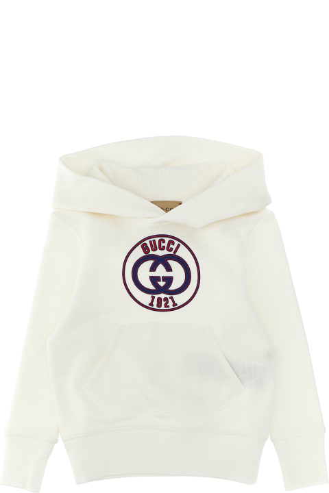 Topwear for Boys Gucci Logo Hoodie
