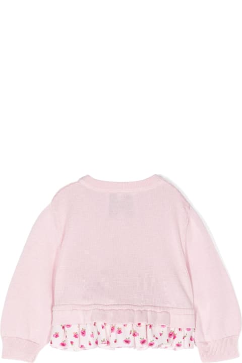 Simonetta Clothing for Baby Girls Simonetta Simonetta Sweaters Pink