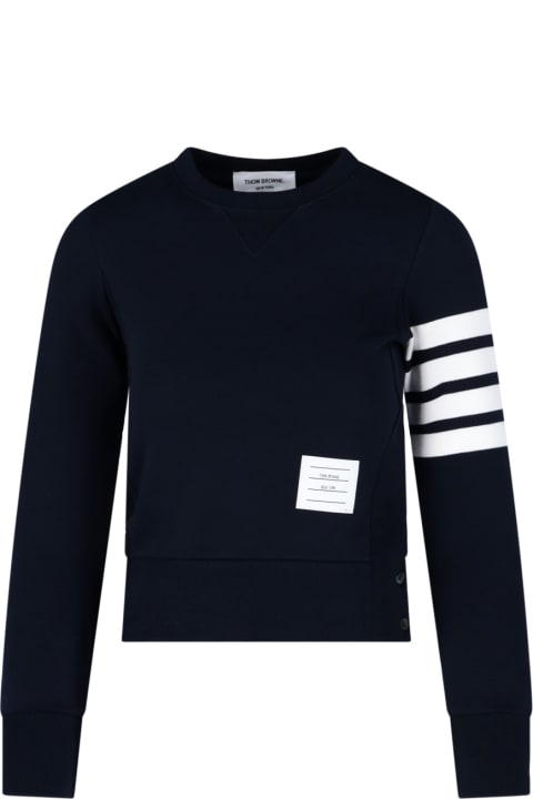 Homeware Thom Browne 4-bar Crewneck Sweatshirt