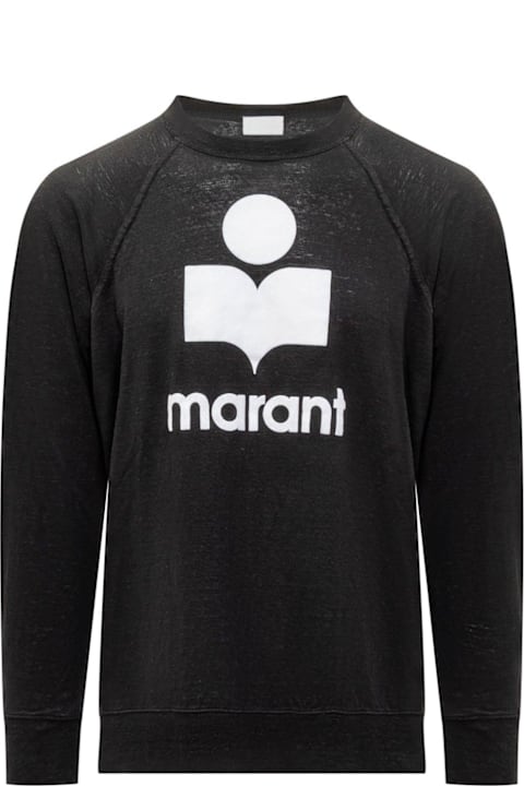 Isabel Marant Topwear for Men Isabel Marant Logo-printed Long-sleeved T-shirt