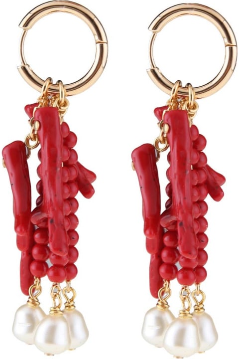 Jewelry for Women Dolce & Gabbana Dolce And Gabbana Earrings With Coral Branches