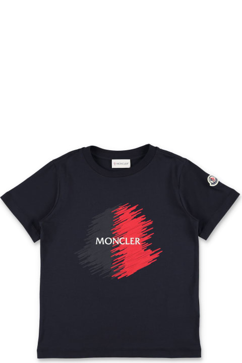 Fashion for Kids Moncler Logo Motif T-shirt