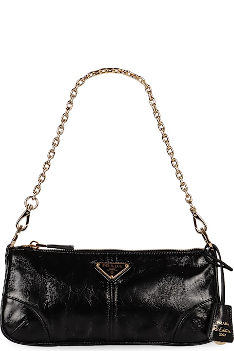 Fashion for Women Prada Prada Re-edition 2002 Leather Shoulder Bag