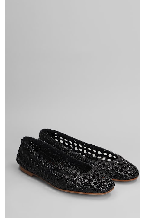 Fabio Rusconi Shoes for Women Fabio Rusconi Ballet Flats In Black Leather