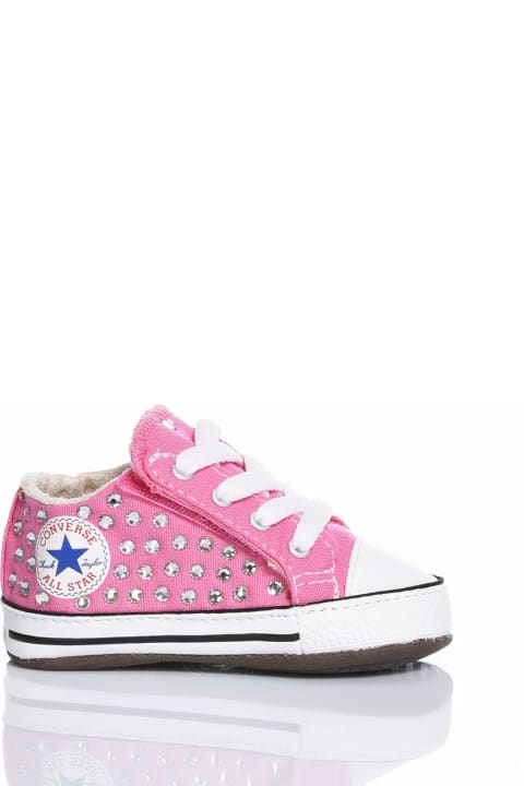 Shoes for Boys Mimanera Converse Infant Swarovski Pink Customized Mimanera