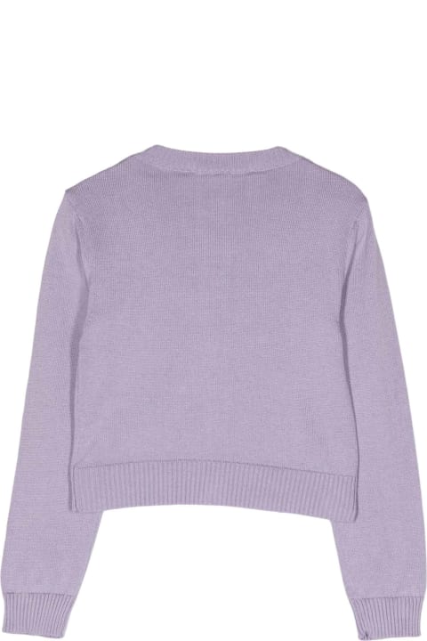 Sweaters & Sweatshirts for Girls Simonetta Lilac Cardigan Girl