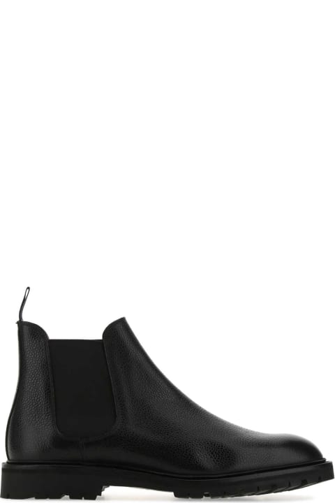 Fashion for Men Crockett & Jones Black Leather Chelsea 11 Ankle Boots