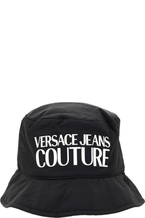 Hats for Men Versace Jeans Couture Versace Jeans Couture Logo-print Bucket Hat