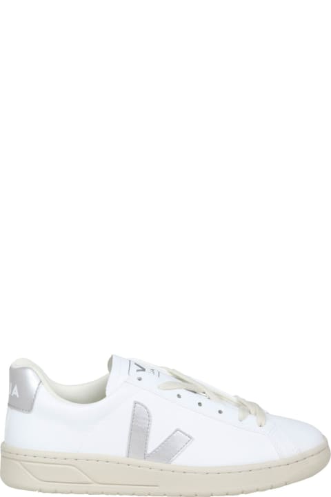 Veja Sneakers for Women Veja Urca Sneakers In White And Silver Leather