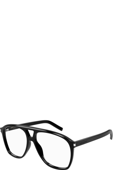 Saint Laurent Eyewear Eyewear for Women Saint Laurent Eyewear Sl 596 Dune Opt 001 Black Glasses