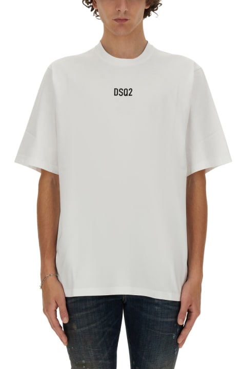 Dsquared2 Topwear for Men Dsquared2 'dsq2' Loose Fit T-shirt