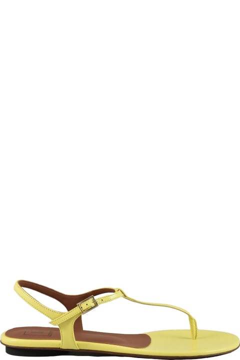 L'Autre Chose Shoes for Women L'Autre Chose Women's Yellow Sandals