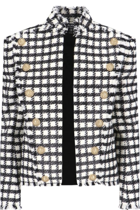Balmain Coats & Jackets for Women Balmain Tweed Jacket