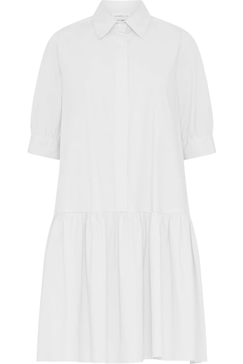 Marella Dresses for Women Marella White Midi Dress