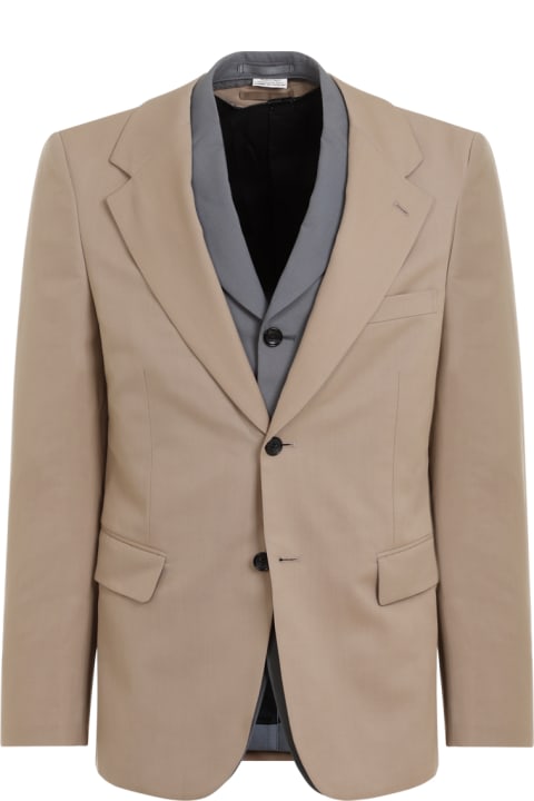 Comme Des Garçons Homme Plus Coats & Jackets for Men Comme Des Garçons Homme Plus Wool Jacket