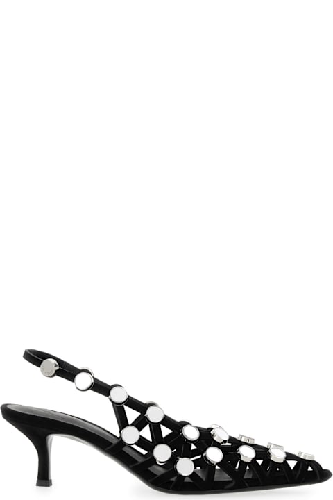 The Attico الصنادل لـ السيدات The Attico Slingback 'grid'