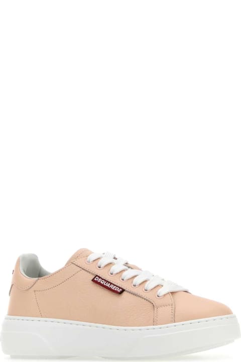 Dsquared2 for Women Dsquared2 Leather Bumper Sneakers