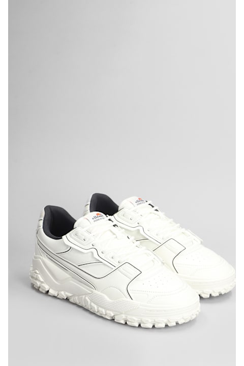 Shoes for Men ellesse Lsr Dna 001 Sneakers In White Leather